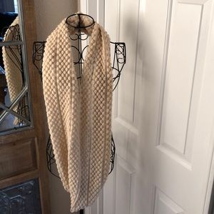 Cream scarf